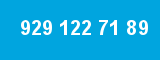 929 122 71 89 929 122 71 89